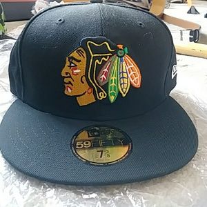 Chicago black hawks hat